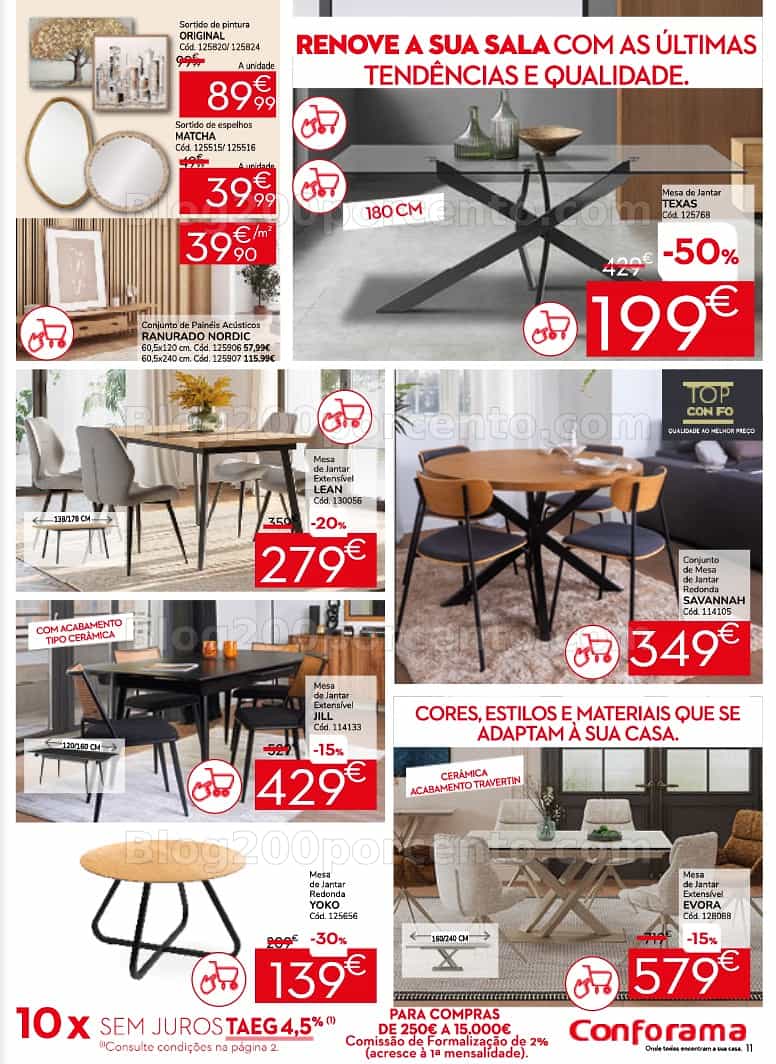 Antevisão Folheto CONFORAMA Promoções de 26 fevereiro a 25 março